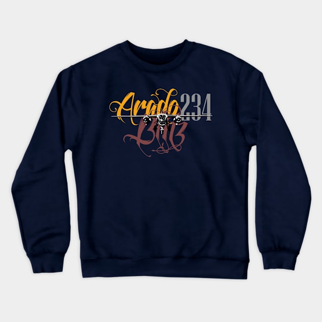 Arado 234 Blitz Crewneck Sweatshirt by Siegeworks